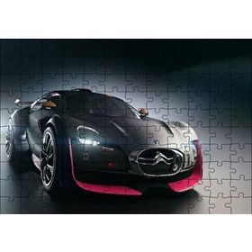 Cakapuzzle Elektrikli Citroen Survolt Önden Görünüş 120 Parça Ahşap Puzzle