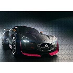 Cakapuzzle Elektrikli Citroen Survolt Önden Görünüş 120 Parça Ahşap Puzzle