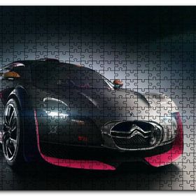 Cakapuzzle Elektrikli Citroen Survolt Önden Görünüş Mdf 1000 Parça Puzzle