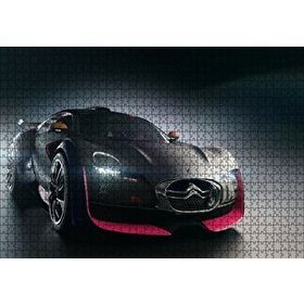 Cakapuzzle Elektrikli Citroen Survolt Önden Görünüş Mdf 1000 Parça Puzzle