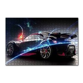 Cakapuzzle Elektrikli Citroen Survolt ve Gezegenler 120 Parça Ahşap Puzzle