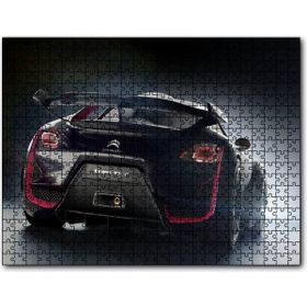 Cakapuzzle Elektrikli Siyah Citroen Survolt Arka Görünüş Mdf 120 Parça Puzzle