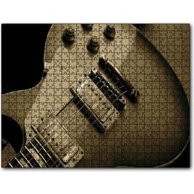 Cakapuzzle Elektrogitar Yakın Çekim Detay Mdf 500 Parça Puzzle