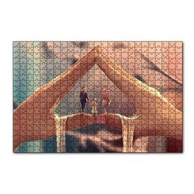 Cakapuzzle Eller Arasındaki Aile 120 Parça Ahşap Puzzle