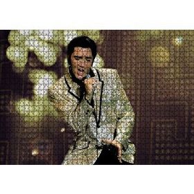 Cakapuzzle Elvis Presley 120 Parça Ahşap Puzzle