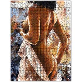 Cakapuzzle Emeric I Toth Tarafından Çıplak 07 Görseli Ahşap 1000 Parça Puzzle