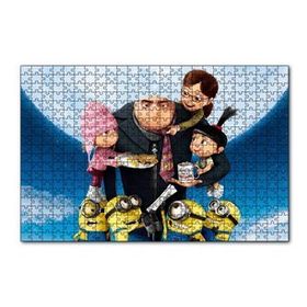 Cakapuzzle En Sevdiğim Kötü Adam Çizgi Film 120 Parça Ahşap Puzzle