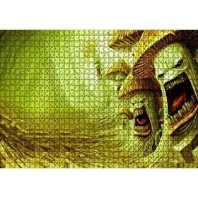 Cakapuzzle Enfekte Mantar ve Mantar Ordusu Görseli Mdf 1000 Parça Puzzle
