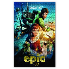 Cakapuzzle Epic El Mundo Secreto Ahşap 1000 Parça Puzzle
