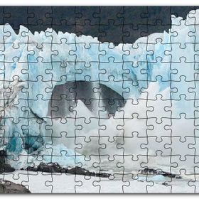 Cakapuzzle Eriyip Kopan Buzullar Mdf 500 Parça Puzzle