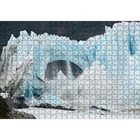 Cakapuzzle Eriyip Kopan Buzullar Mdf 500 Parça Puzzle