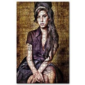 Cakapuzzle Eski Amy Winehouse Art Afiş Görseli Puzzle