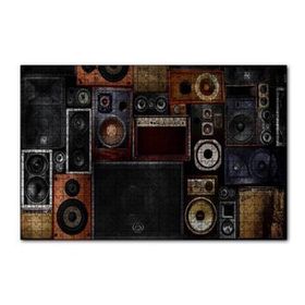 Cakapuzzle Eski Hoparlörler 120 Parça Ahşap Puzzle