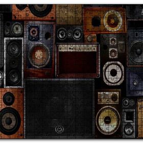 Cakapuzzle Eski Hoparlörler Mdf 500 Parça Puzzle