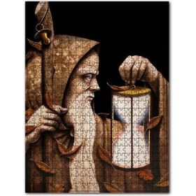 Cakapuzzle Eski Kadim Bilgelik Kitabı Kapak Görseli Ahşap 1000 Parça Puzzle
