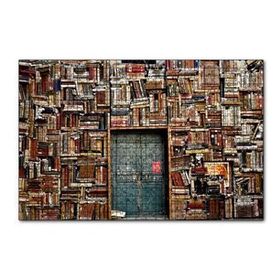 Cakapuzzle Eski Kitaplarla Örülü Ev 120 Parça Ahşap Puzzle