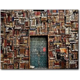 Cakapuzzle Eski Kitaplarla Örülü Ev 255 Parça Puzzle