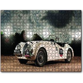 Cakapuzzle Eski Model Yarışta Otomobil Ahşap 255 Parça Puzzle