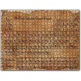 Cakapuzzle Eski Peryodik Cetveli Görseli Mdf 120 Parça Puzzle