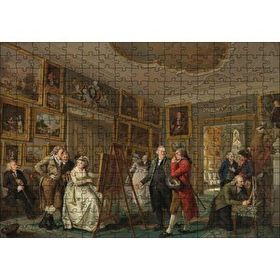 Cakapuzzle Eski Sanat Galerisi Yağlıboya Çizim 255 Parça Puzzle