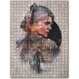 Cakapuzzle Eski Witcher 3 Steelbook Art Görseli 120 Parça Puzzle