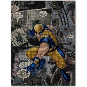 Cakapuzzle Eski X Men Çizgi Roman Kahraman Görseli Ahşap 255 Parça Puzzle