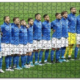Cakapuzzle Euro 2021 Kupa Şampiyonu İtalya Mdf 255 Parça Puzzle