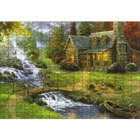 Cakapuzzle Ev Dere Ceylan Doğa 120 Parça Ahşap Puzzle