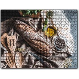 Cakapuzzle Ev Yapımı Doğal Ekmek 120 Parça Puzzle