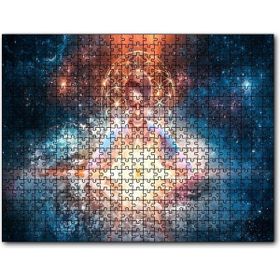 Cakapuzzle Evren Enerjisi Meditasyon Uzay Yıldızlar Görseli Mdf 120 Parça Puzzle