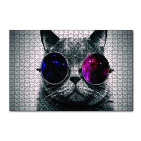 Cakapuzzle Evren Görselli Kedi 120 Parça Ahşap Puzzle