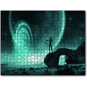 Cakapuzzle Evren Okçu Fantazi Mdf 120 Parça Puzzle