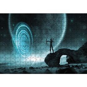 Cakapuzzle Evren Okçu Fantazi Mdf 255 Parça Puzzle