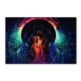 Cakapuzzle Evrende İnsan Aşkı 120 Parça Ahşap Puzzle
