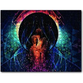 Cakapuzzle Evrende İnsan Aşkı Ahşap 500 Parça Puzzle