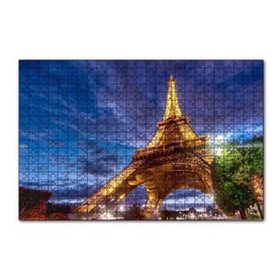 Cakapuzzle Eyfel Kulesi Gece Işıkları 120 Parça Mdf Puzzle