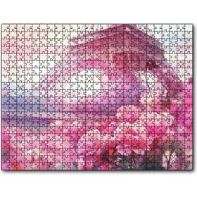 Cakapuzzle Eyfel Kulesi ve Pembe Güller 1000 Parça Puzzle