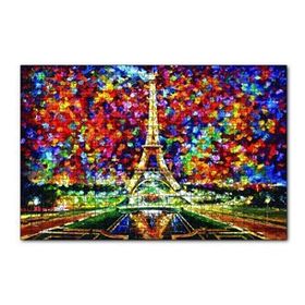 Cakapuzzle Eyfel Kulesi Yağlı Boya 120 Parça Ahşap Puzzle
