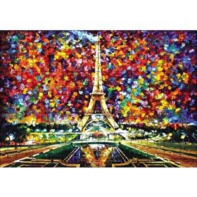 Cakapuzzle Eyfel Kulesi Yağlı Boya 120 Parça Puzzle