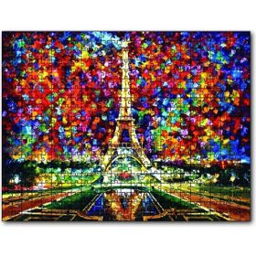 Cakapuzzle Eyfel Kulesi Yağlı Boya 500 Parça Puzzle