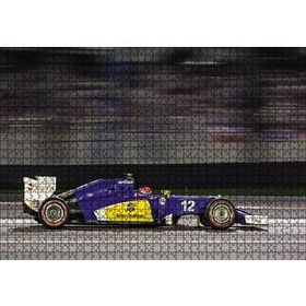 Cakapuzzle F1 2016 Yarış 120 Parça Ahşap Puzzle