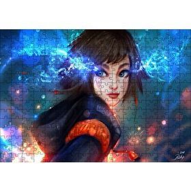 Cakapuzzle Fantastik Anime Kız 120 Parça Ahşap Puzzle