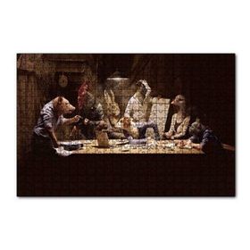 Cakapuzzle Fantastik Çiftlik Hayvan Toplantısı Görseli 120 Parça Ahşap Puzzle