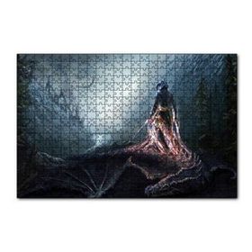 Cakapuzzle Fantastik Diyar ve Savaşçı 120 Parça Ahşap Puzzle