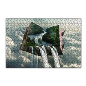 Cakapuzzle Fantastik Kitap İçinde Doğa 120 Parça Ahşap Puzzle