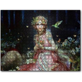 Cakapuzzle Fantastik Masal Kızı Sinekkuşu Ahşap 500 Parça Puzzle