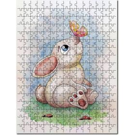 Cakapuzzle Fantastik Yavru Tavşan Kelebek Fantazı 120 Parça Puzzle