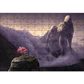 Cakapuzzle Fantazi Acı Çeken Heykel Mdf 120 Parça Puzzle
