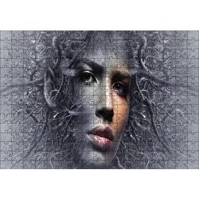 Cakapuzzle Fantazi Ağaç Yüzlü Kadın 255 Parça Puzzle
