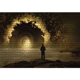 Cakapuzzle Fantazi Işığın Ruh Hali Ahşap 1000 Parça Puzzle